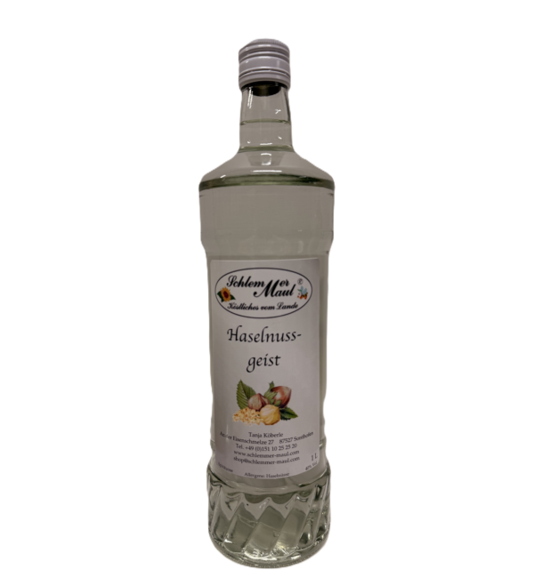 Haselnuss Geist 40% VOL.