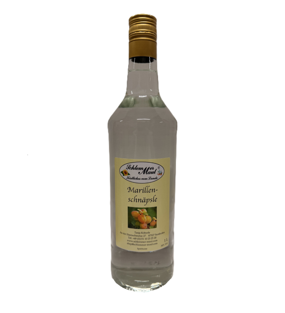 Marillenschnäpsle 34 % VOL.