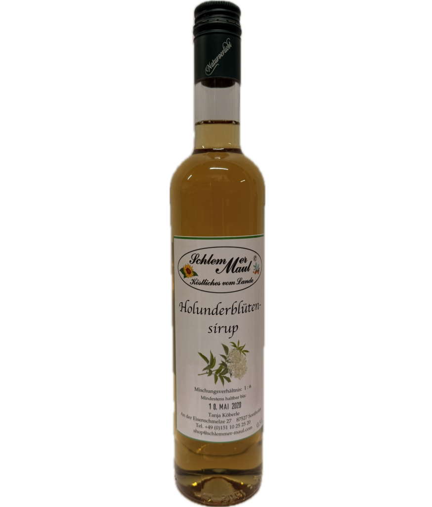 Holunderblüten Sirup