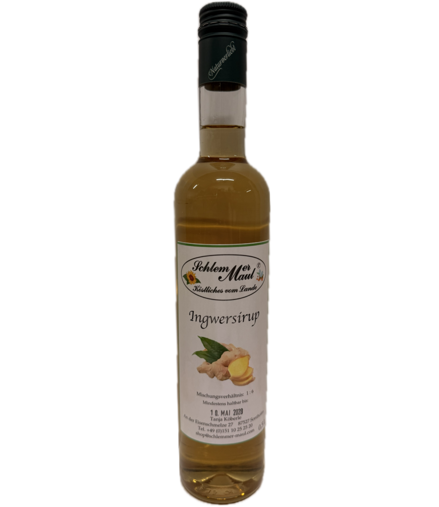 Ingwer Sirup