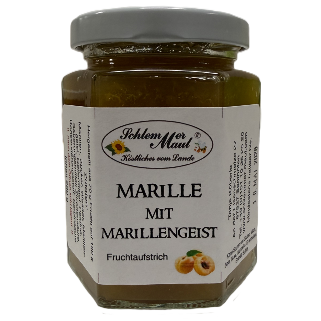 Marille mit Marillengeist