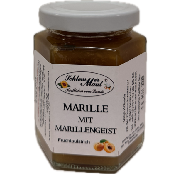 Marille mit Marillengeist