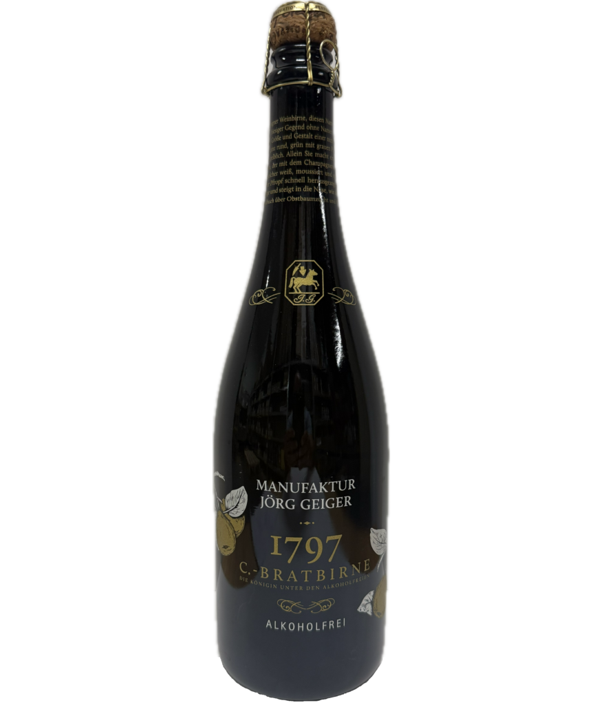 Birnenschaumwein alkoholfrei