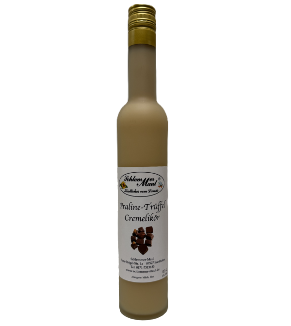 Praline-Trüffel-Creme Likör 15% VOL.