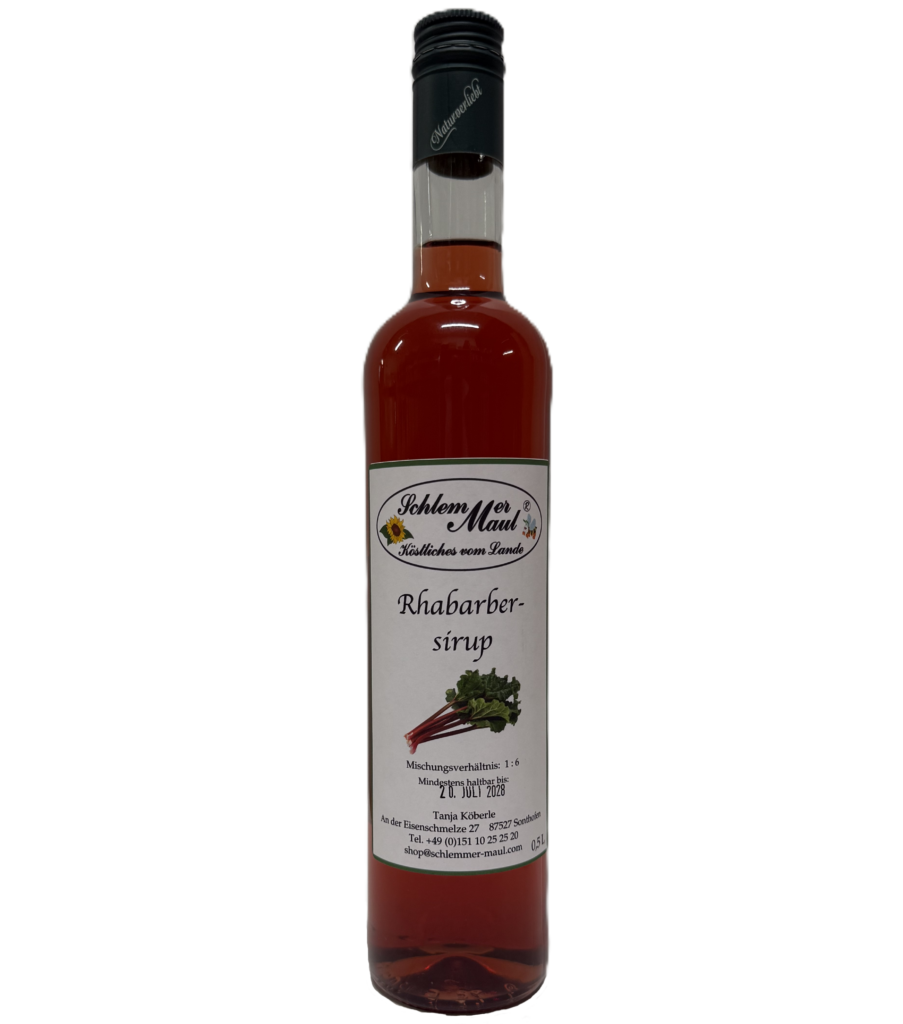Rhabarber Sirup