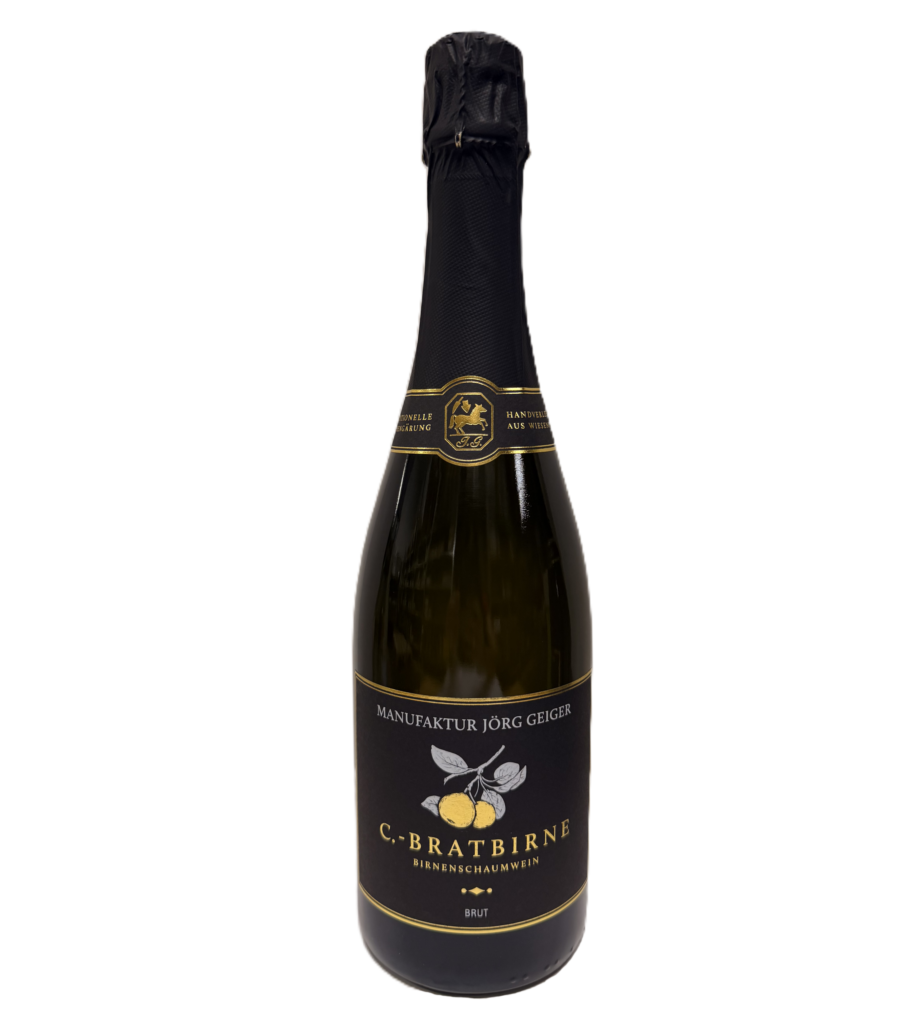 Birnenschaumwein brut 7,5 % VOL.